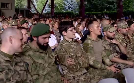Академический ансамбль Росгвардии выступил в Самаре в честь 10-летия со дня создания