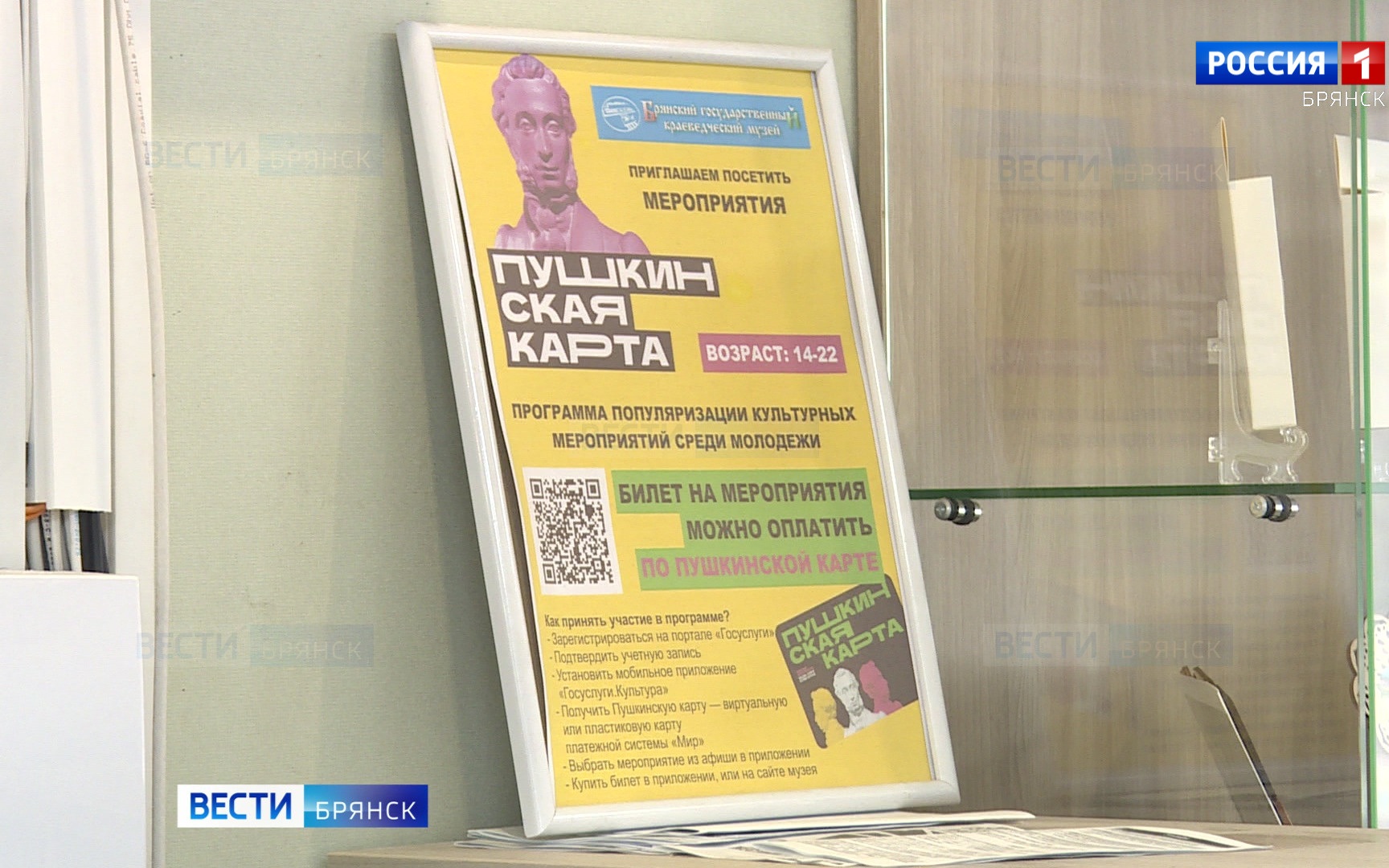 Брянщина вошла в число лучших регионов РФ по проекту "Пушкинская карта"