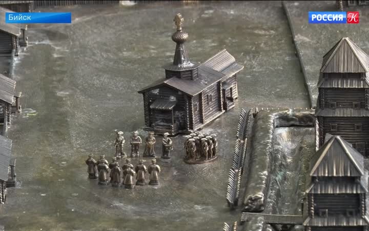 Панно-макет Бийской крепости открыли в Алтайском крае