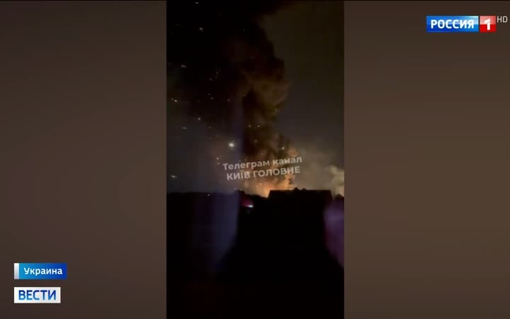 Массированные удары по Украине: пожары и взрывы в городах и окрестностях Киева