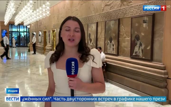 Владимир Путин встречается с Нарендрой Моди в Нью-Дели на фоне форума БРИКС.