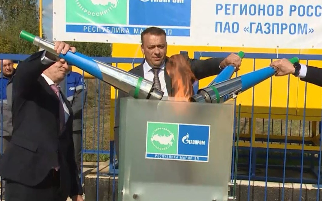 В Марий Эл газифицировали деревню Лужбеляк
