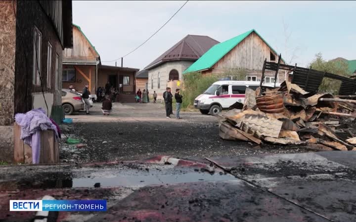 Крупный пожар в Тюмени оставил без крова более 80 человек