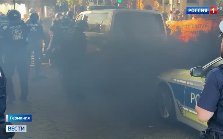 В Мюнхене протестуют против правительства