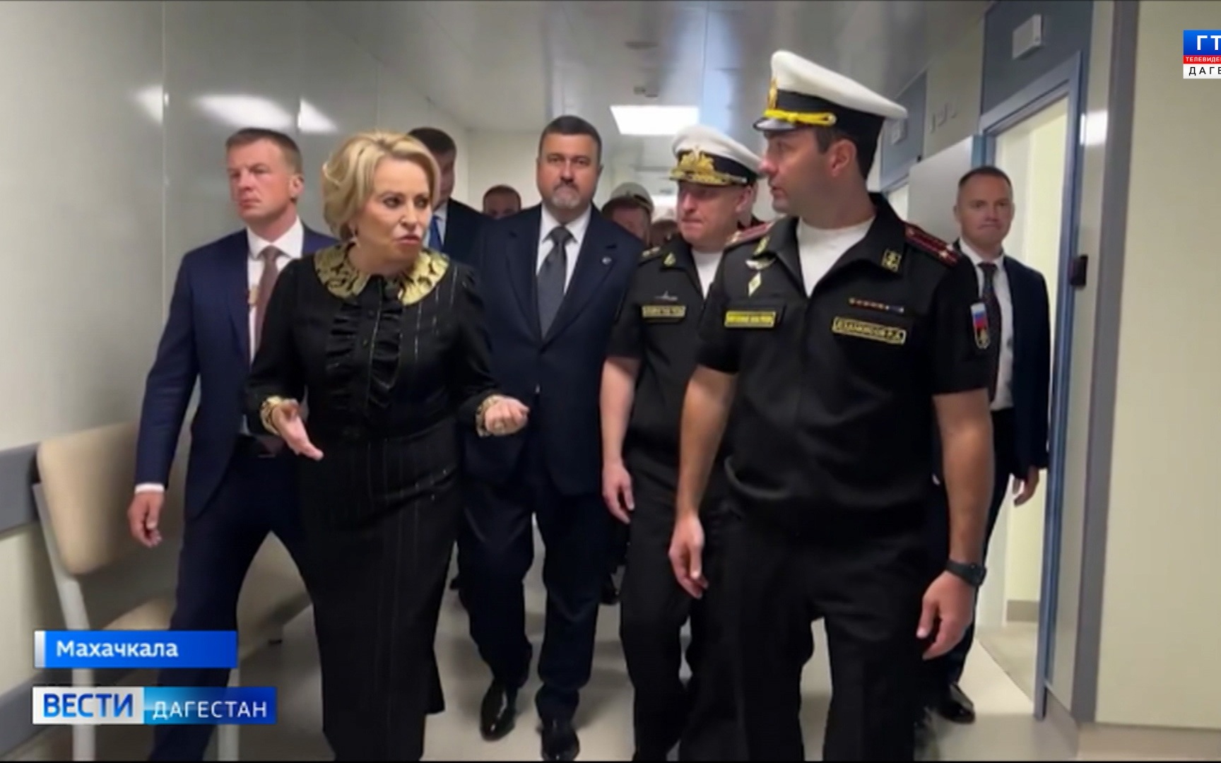 Сегодня в Дагестан с рабочей поездкой прибыла Председатель Совета Федерации Валентина Матвиенко