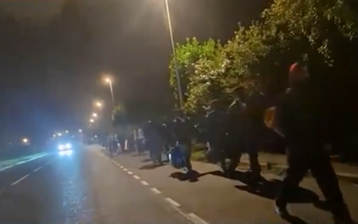 Нападение на британских журналистов во Франции