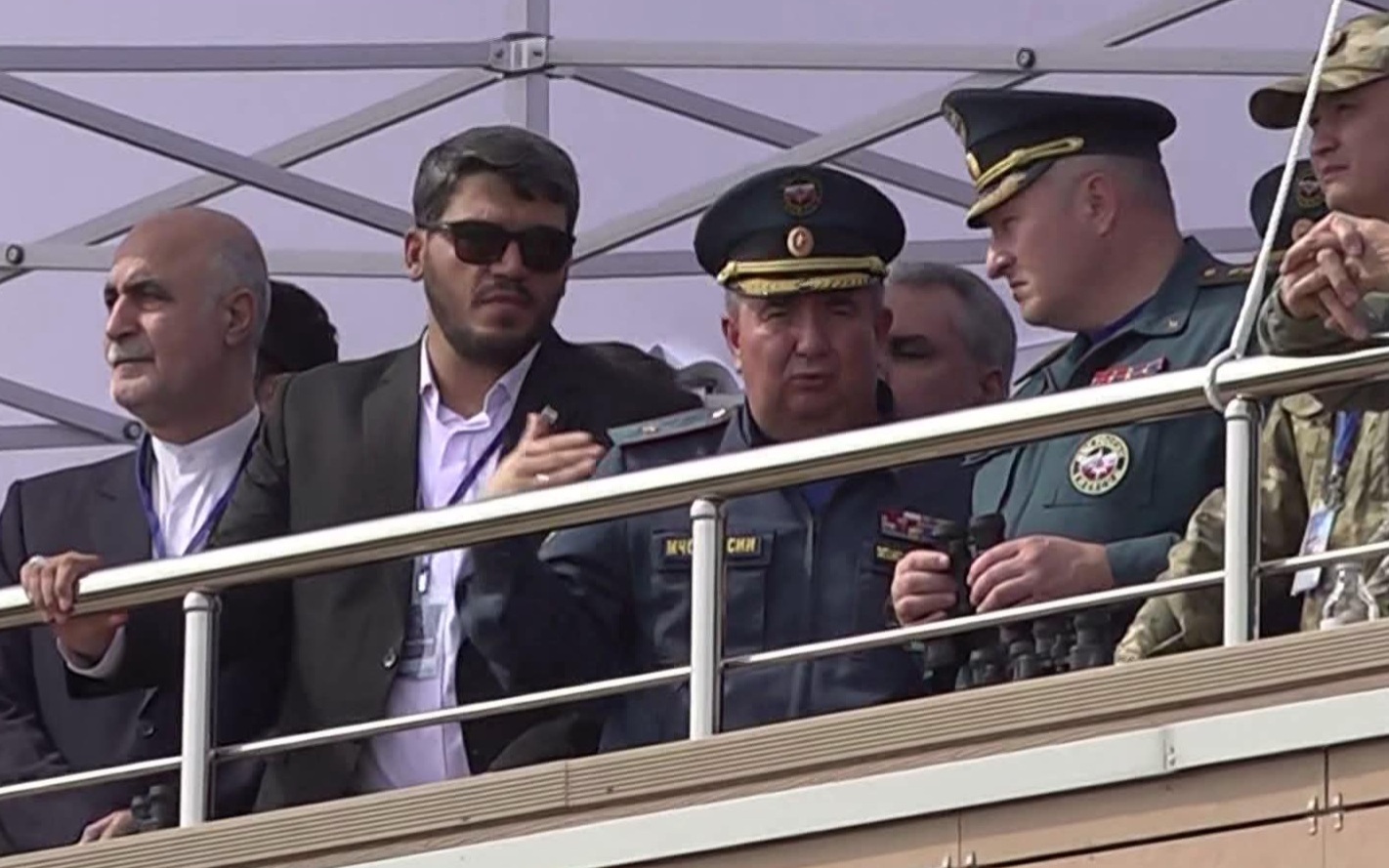 Глава МЧС Александр Куренков принял участие в крупных международных учениях на Каспии