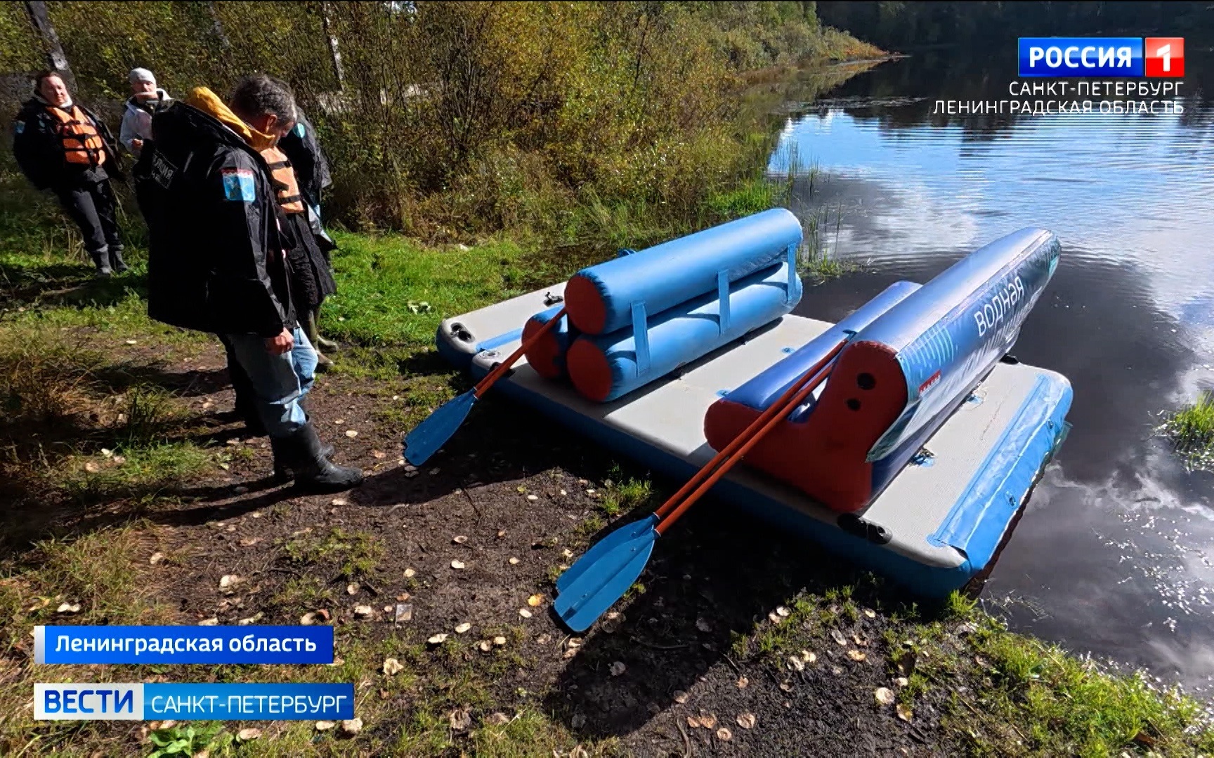 Экомилиция Ленинградской области начала выходить в рейды на специальных плотах