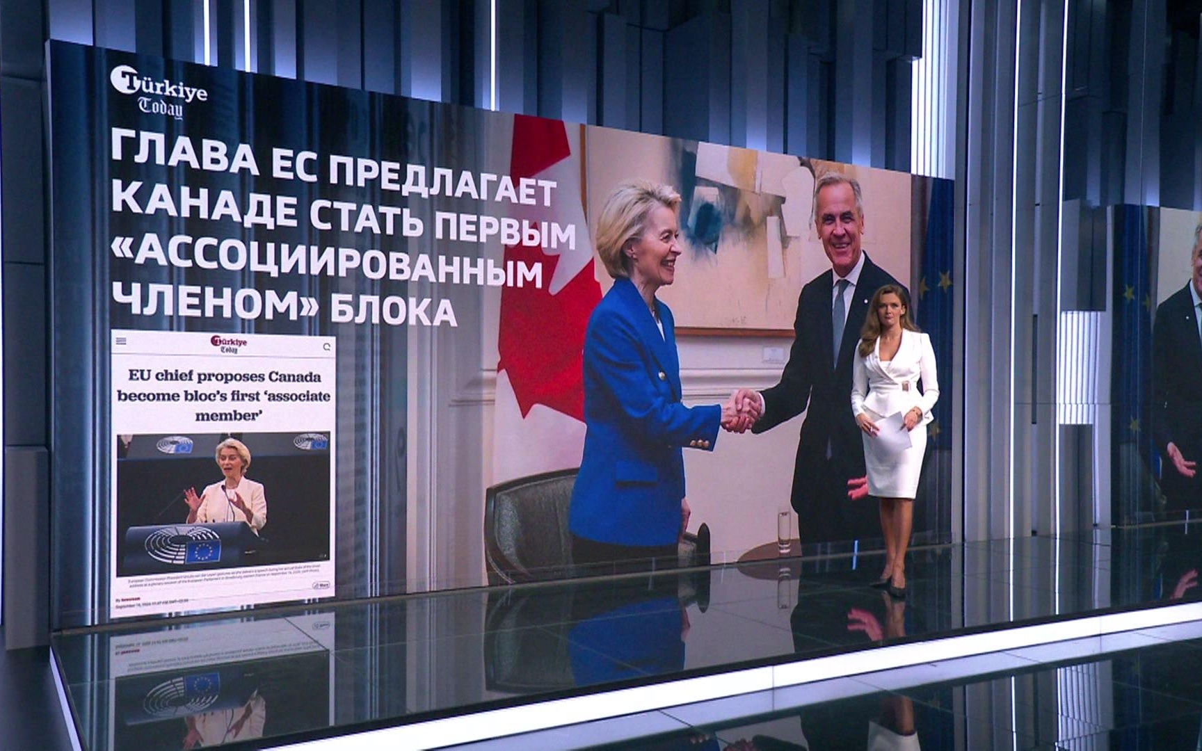 Канаде предложили стать первым «ассоциированным членом» ЕС: Урсула фон дер Ляйен выступила с сенсационной инициативой в Страсбурге