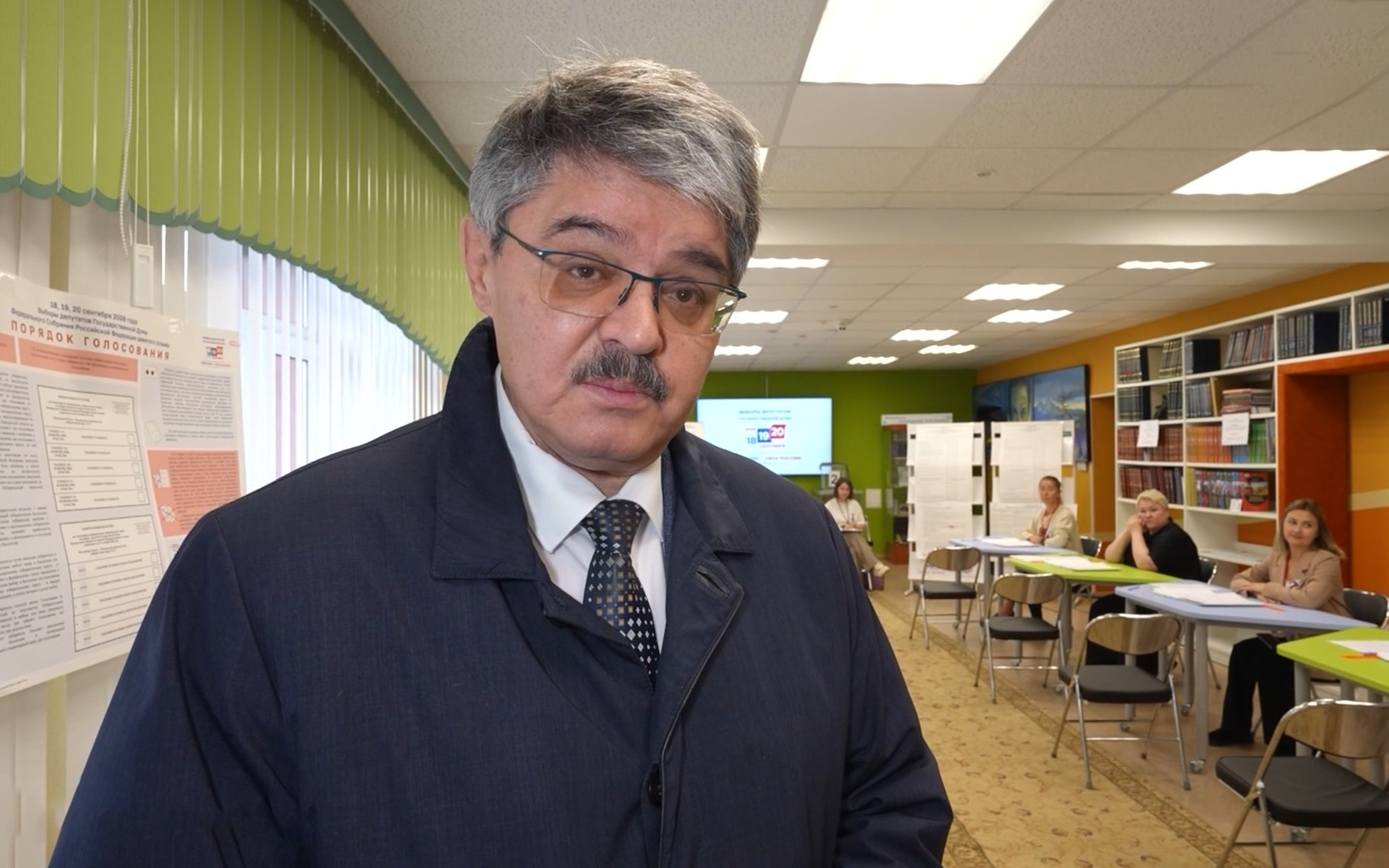 Анатолий Широков проголосовал на выборах в Государственную Думу