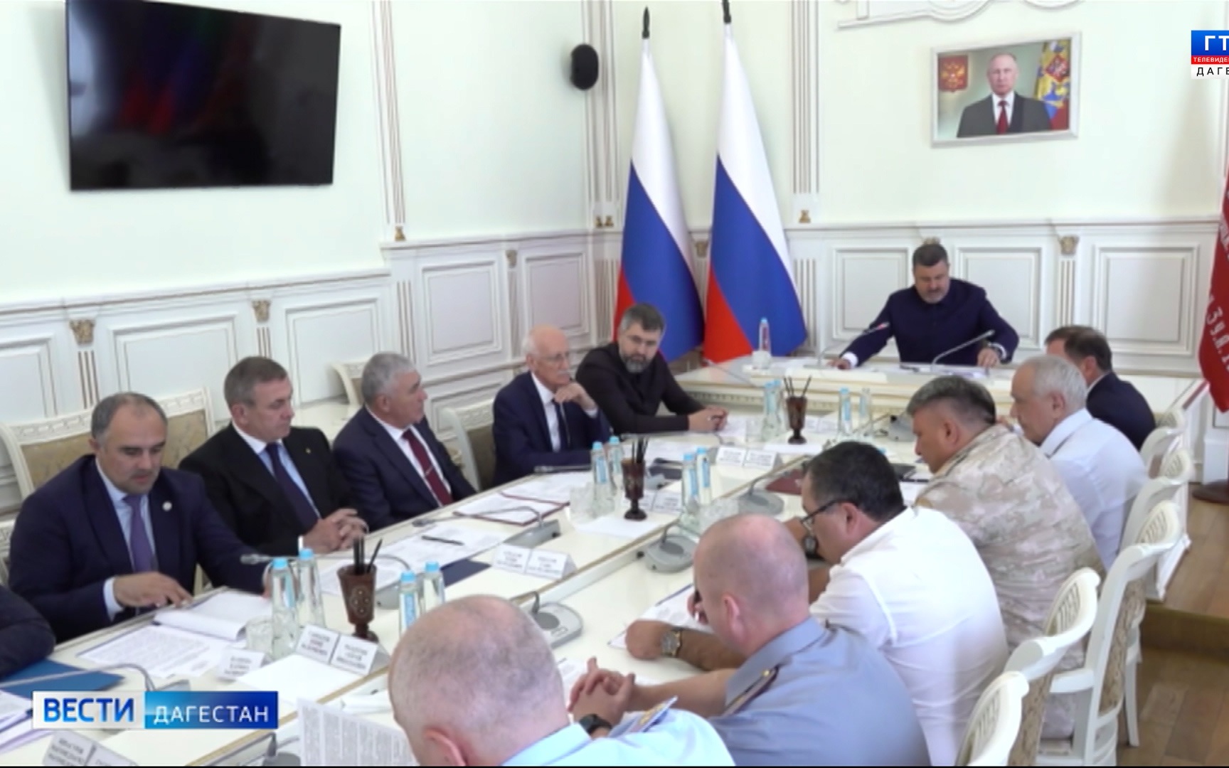 Врио главы Дагестана Фёдор Щукин провел заседание Антинаркотической комиссии