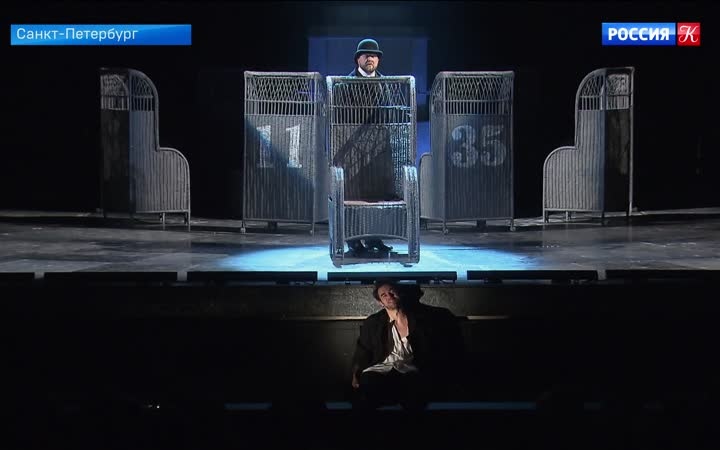 Обновленную версию спектакля "Литургия Зеро" показали в Александринском театре
