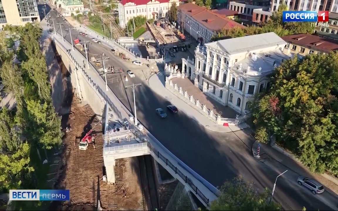 Губернатор оценил качество ремонта путепровода на улице Монастырской