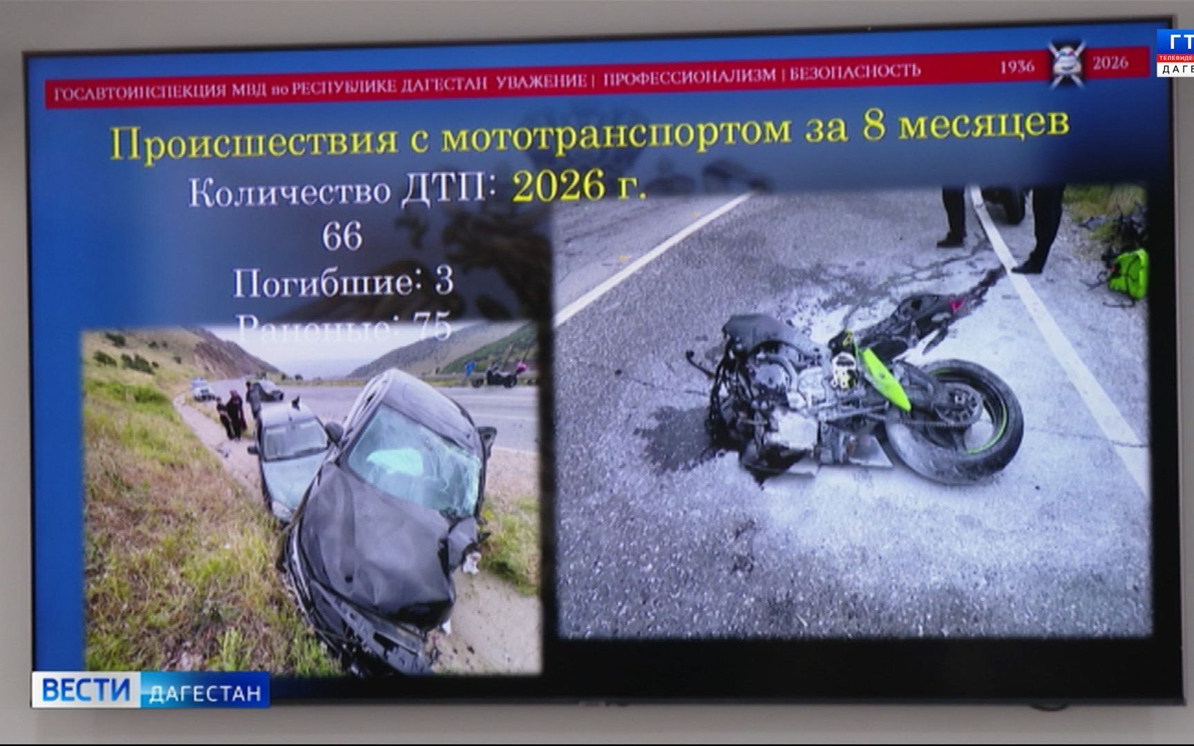 В Махачкале прошла пресс конференция, посвященная безопасности дорожного движения