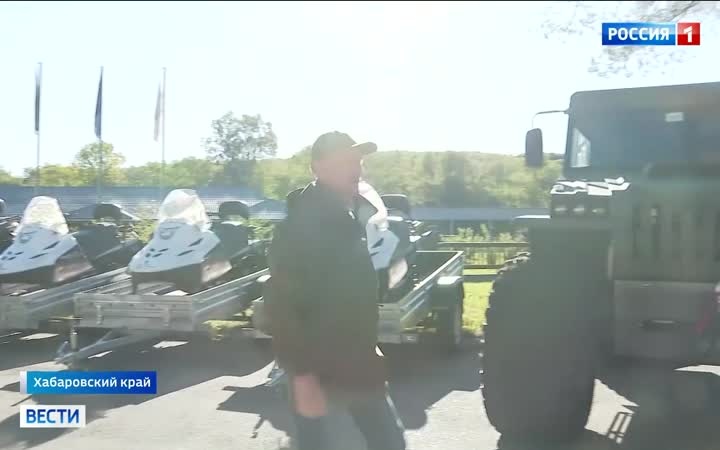 Центру "Амурский тигр" передали технику для охраны дикой природы на Дальнем Востоке