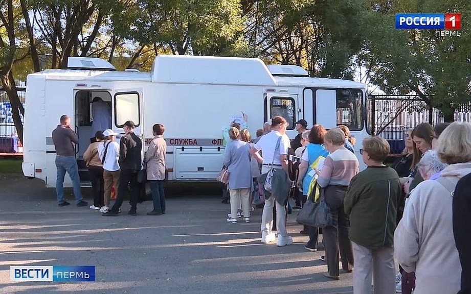 В Перми начал работать мобильный пункт вакцинации