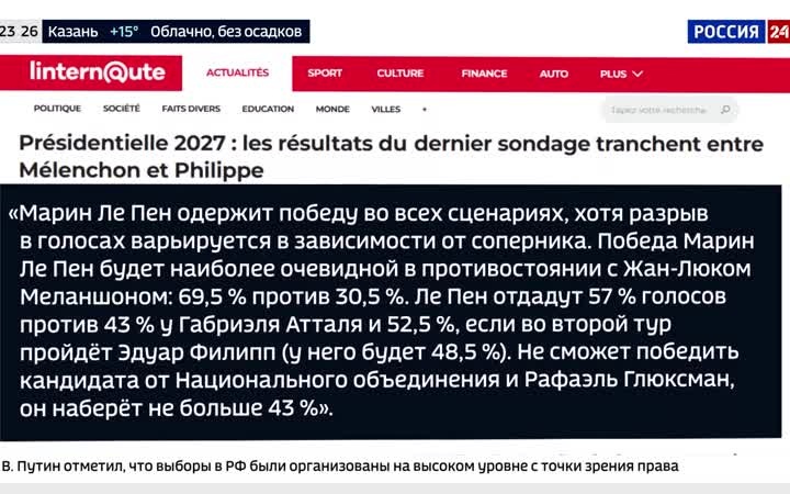 "Марин Ле Пен и её шанс на победу: как ошибки Макрона влияют на выборы во Франции."
