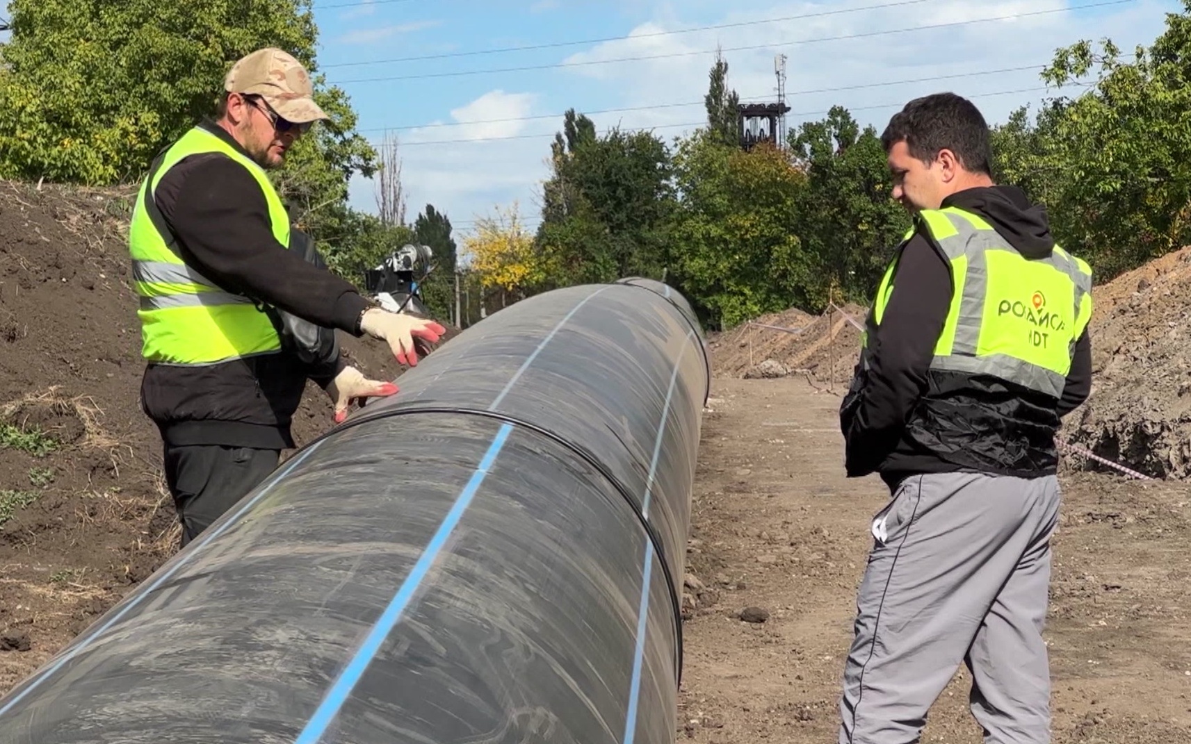 Реконструкцию водовода в Макеевке с благоустройством дорог и тротуаров завершат в первой половине 2027 года