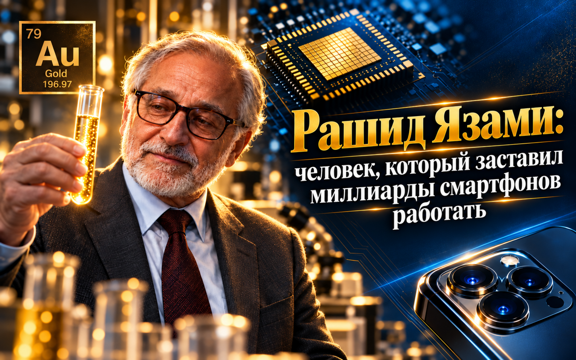 Рашид Язами: человек, который заставил миллиарды смартфонов работать