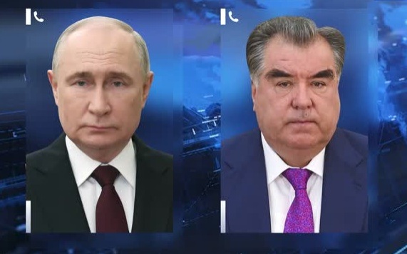 Путин поздравил Рахмона с днем рождения и подтвердил стратегическое партнерство с Таджикистаном
