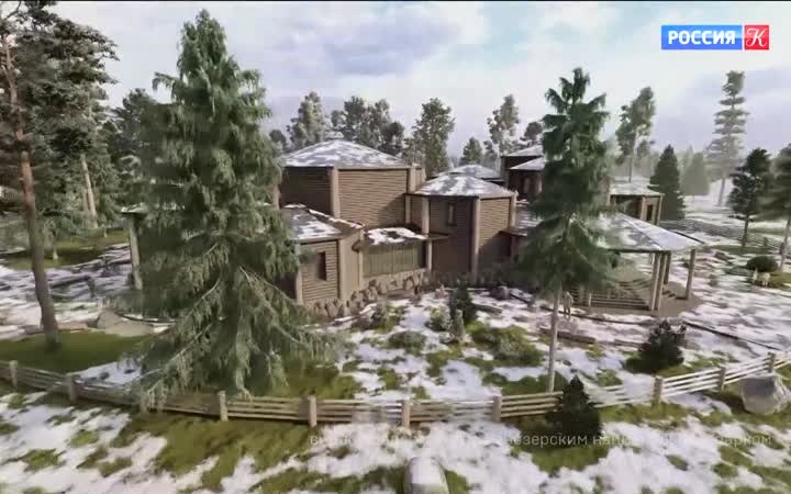 "Небесное Кенозерье" возводят в Архангельской области