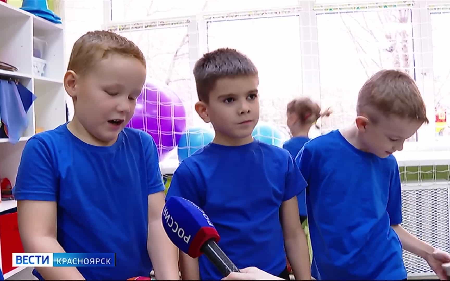 Каждое утро в детсаду «Сибирячок» начинается спортивно