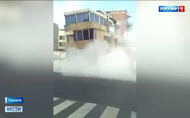 В Панаме произошло мощное землетрясение, угрожающее цунами