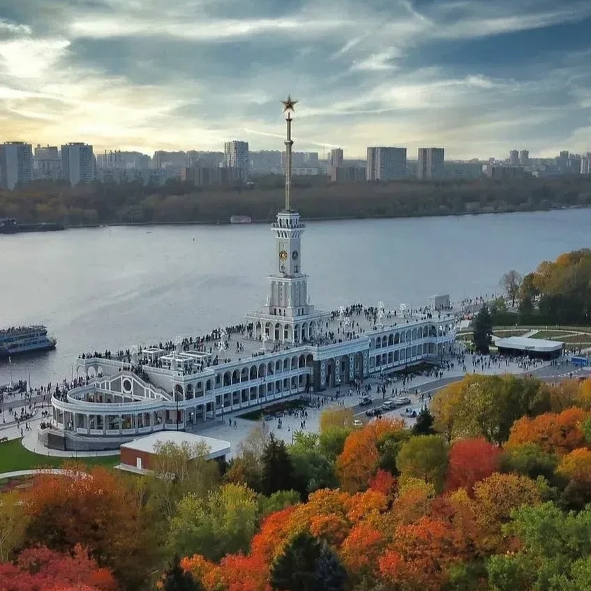 Северный речной вокзал — архитектурная жемчужина Москвы