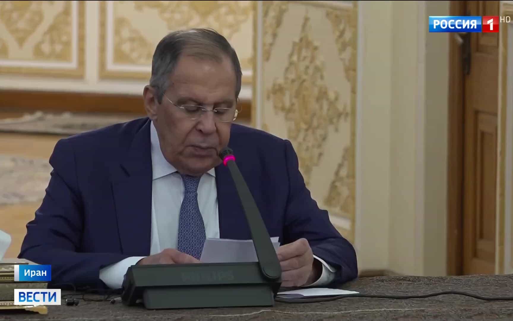 Сергей Лавров провел переговоры в Иране