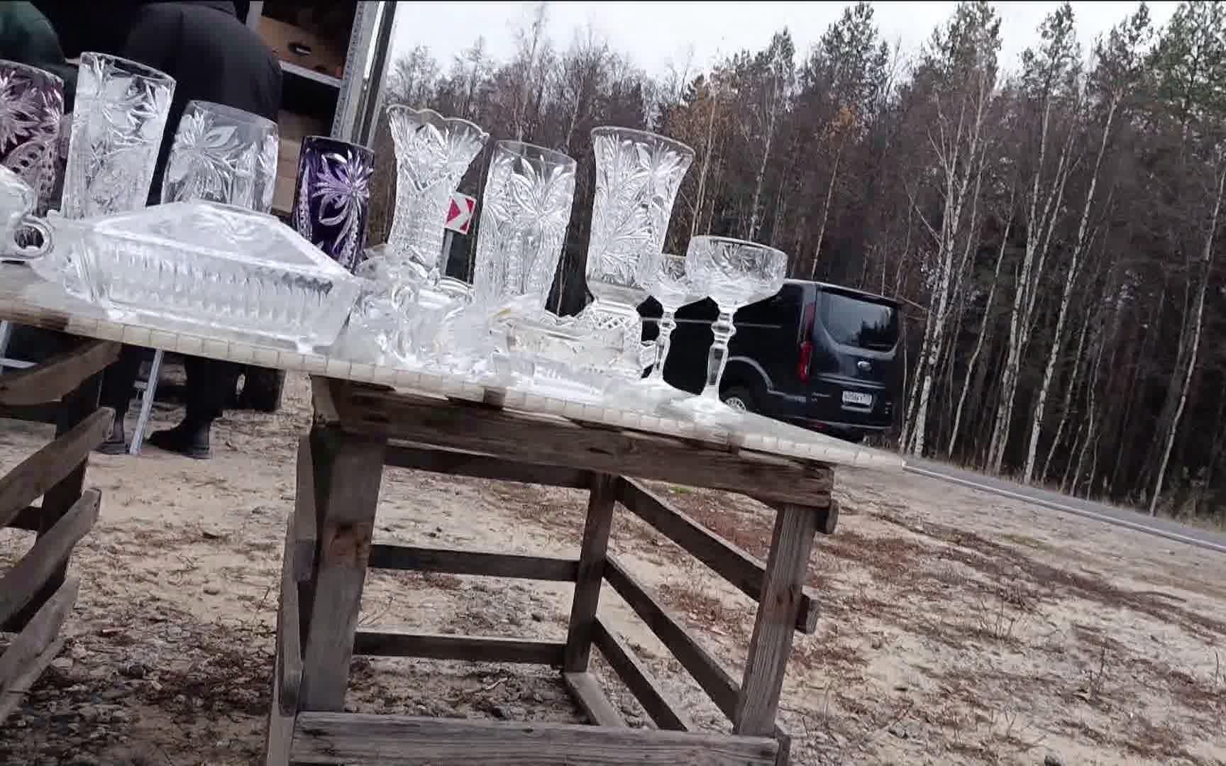 Полицейские в Гусь-Хрустальном изъяли партию подделок под видом хрусталя