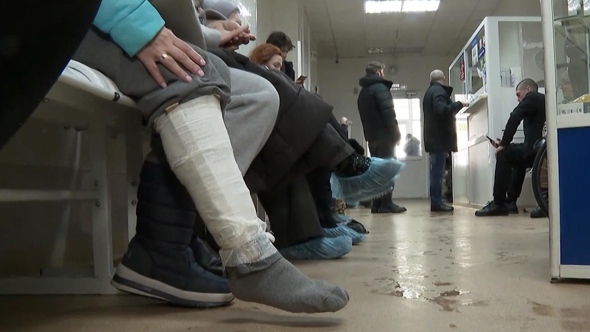 Дороги и улицы Хабаровска превратились в каток