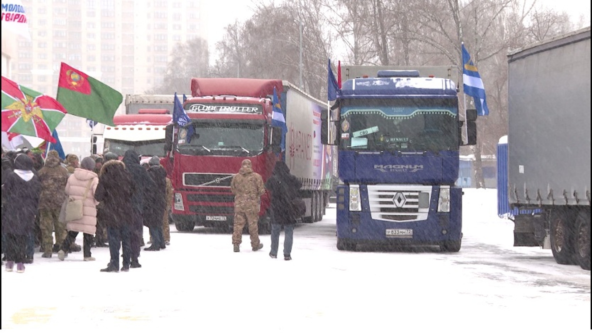 "Тюмень для Победы" отправила в зону СВО очередной гуманитарный конвой