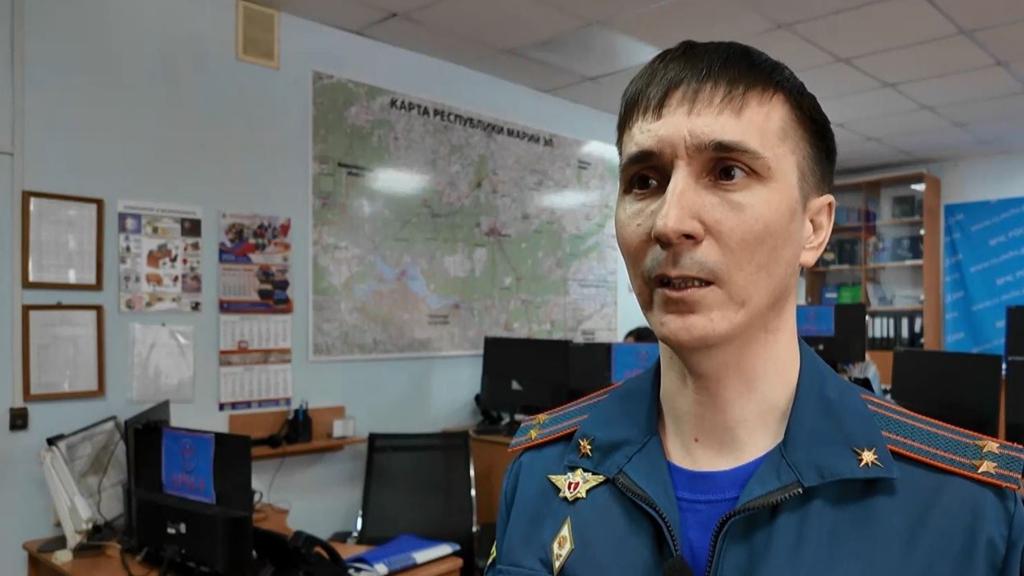 В Советском случился пожар на деревообрабатывающем предприятии
