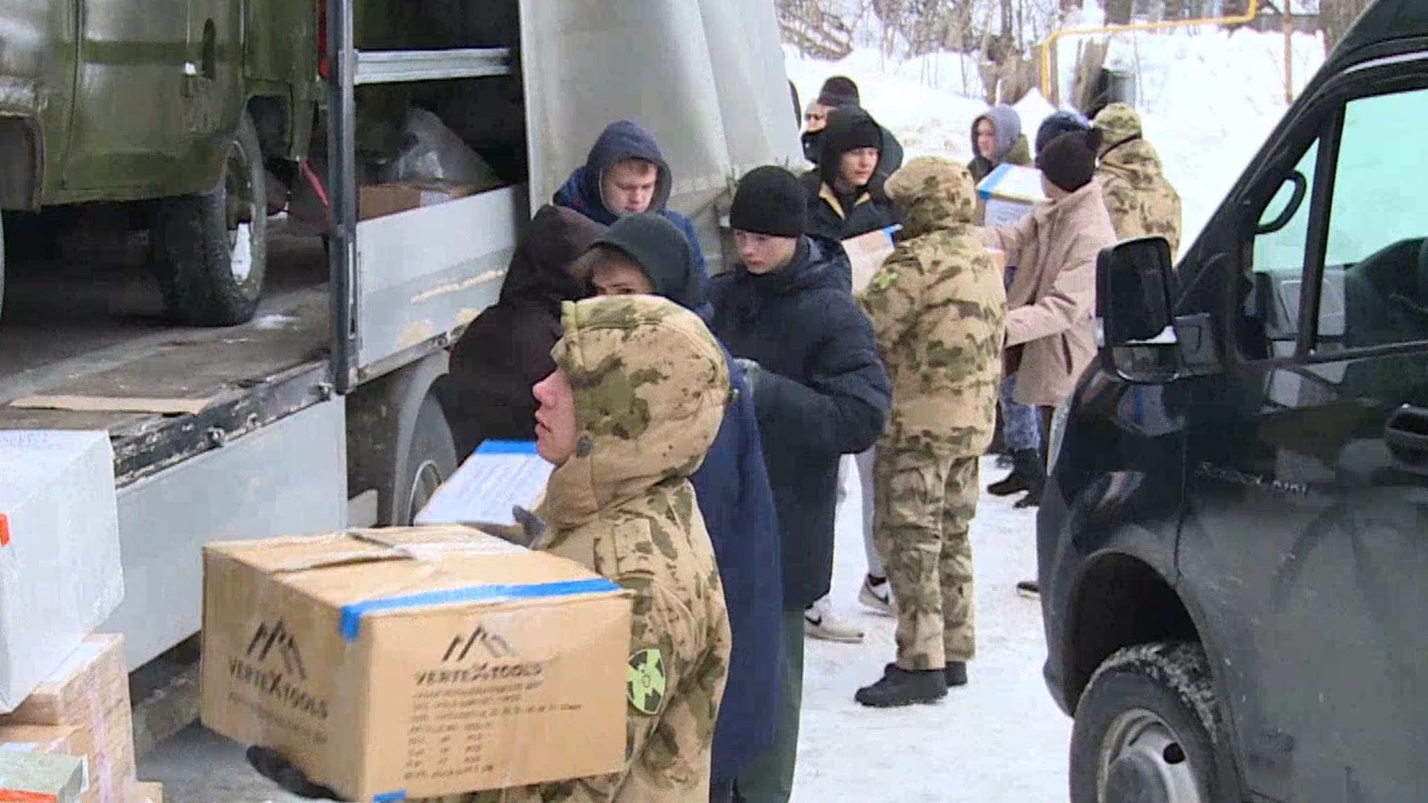 40 тонн гуманитарной помощи направили в 6 регионов волонтёры фонда "Za Марий Эл"