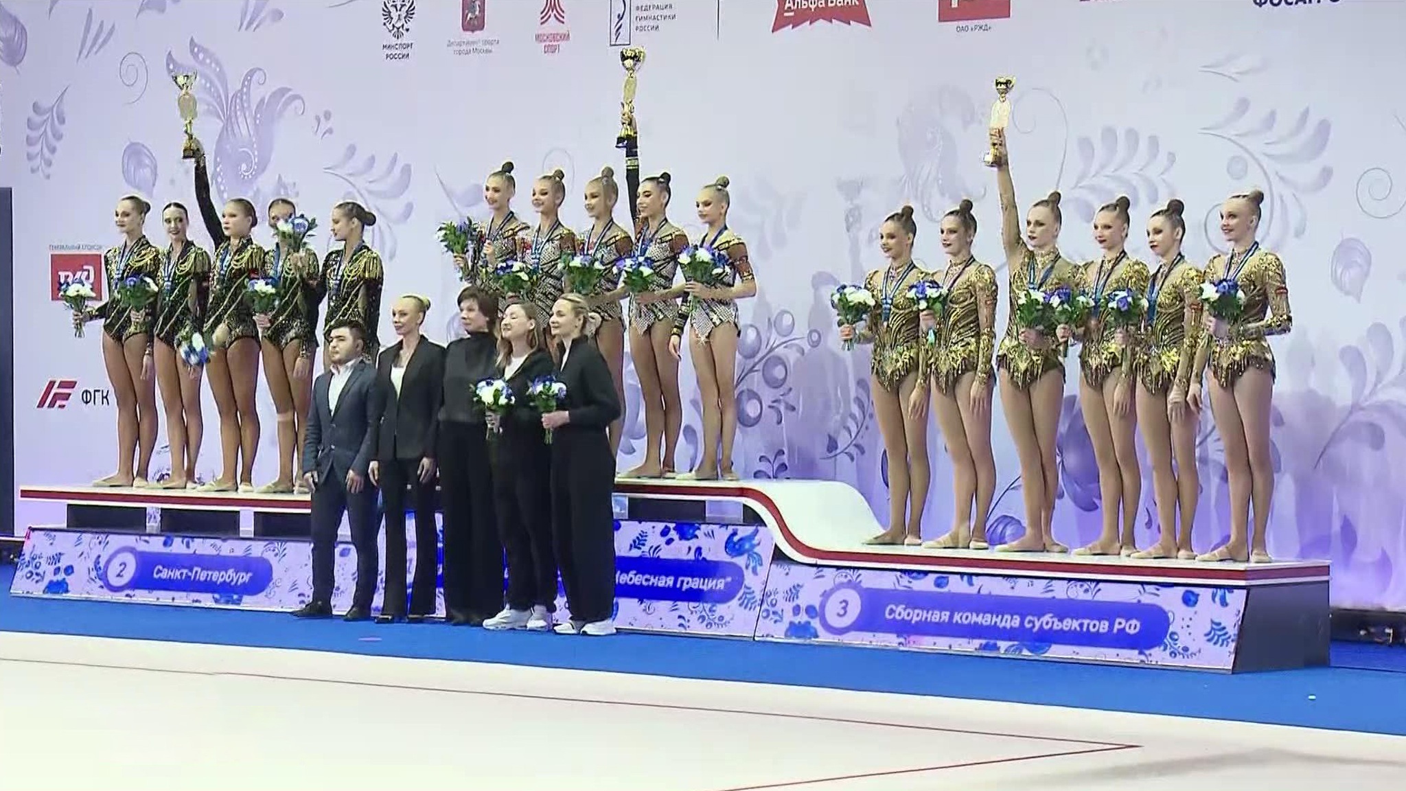 Первые итоги национального чемпионата по художественной гимнастике