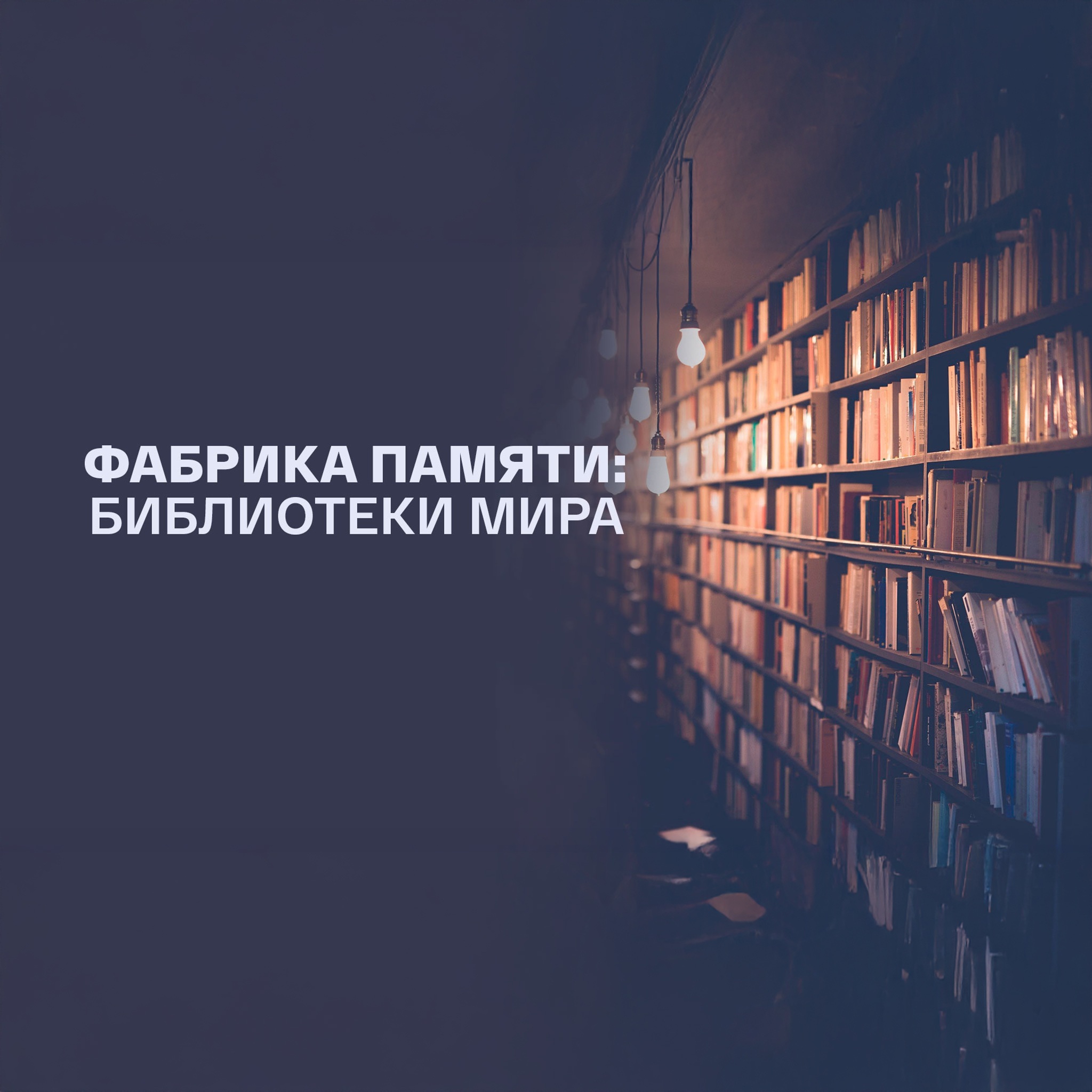 Фабрика памяти: библиотеки мира