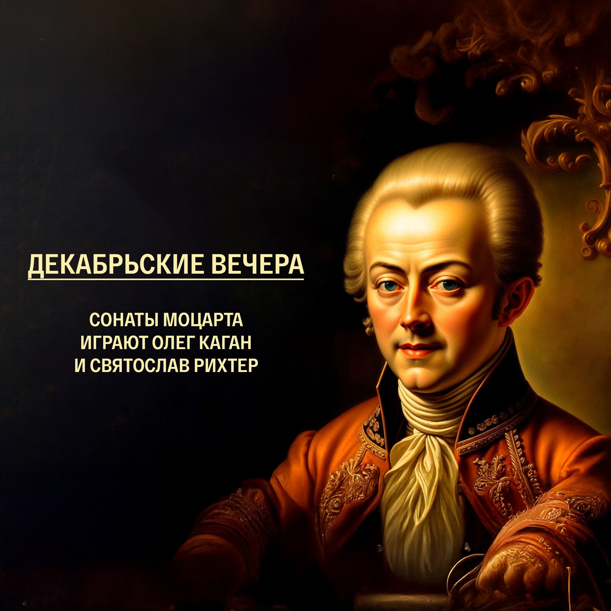 Декабрьские вечера. Сонаты Моцарта играют Олег Каган и Святослав Рихтер