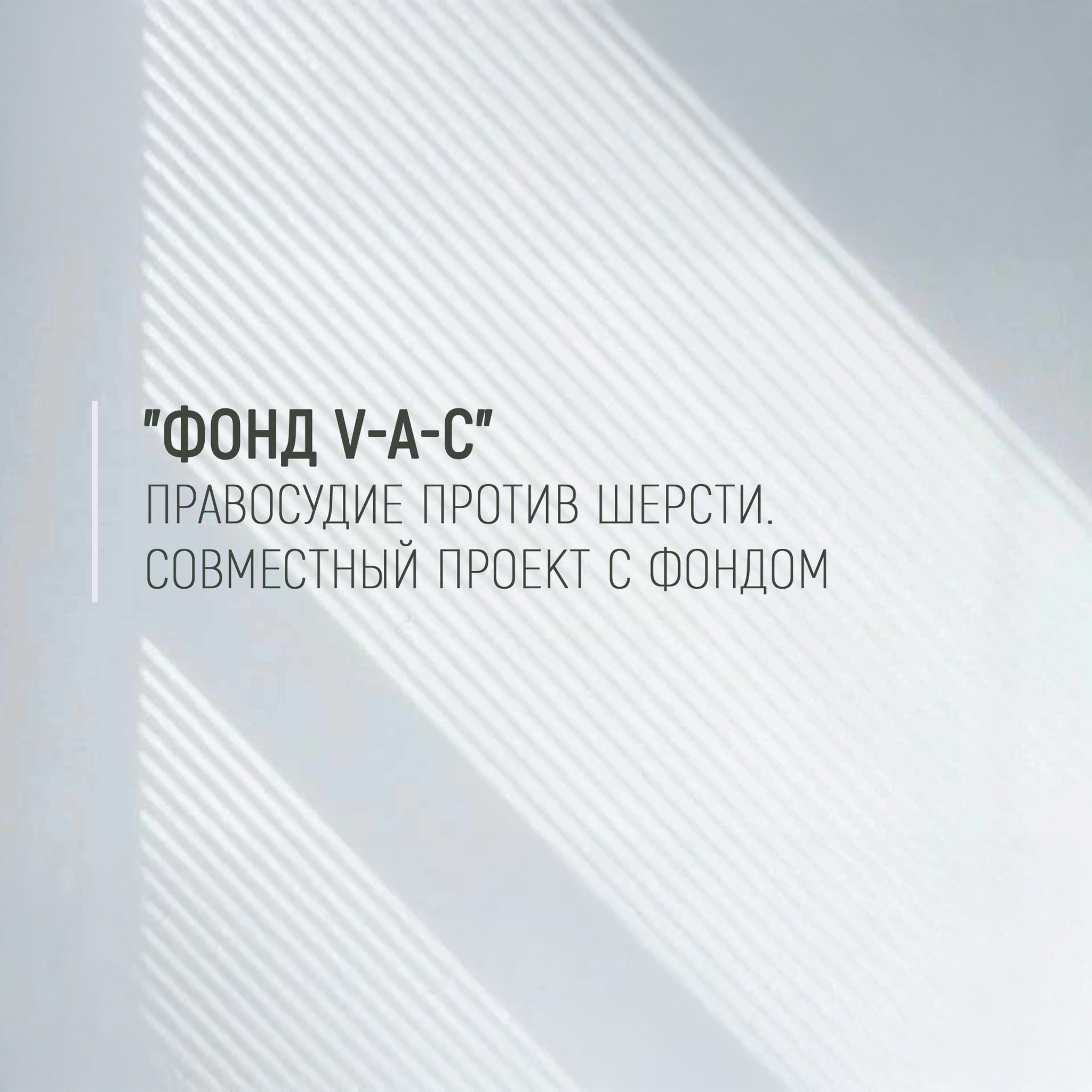 Фонд V-A-C. Московские соло. Кунстхалле музыки. Совместный проект с фондом"