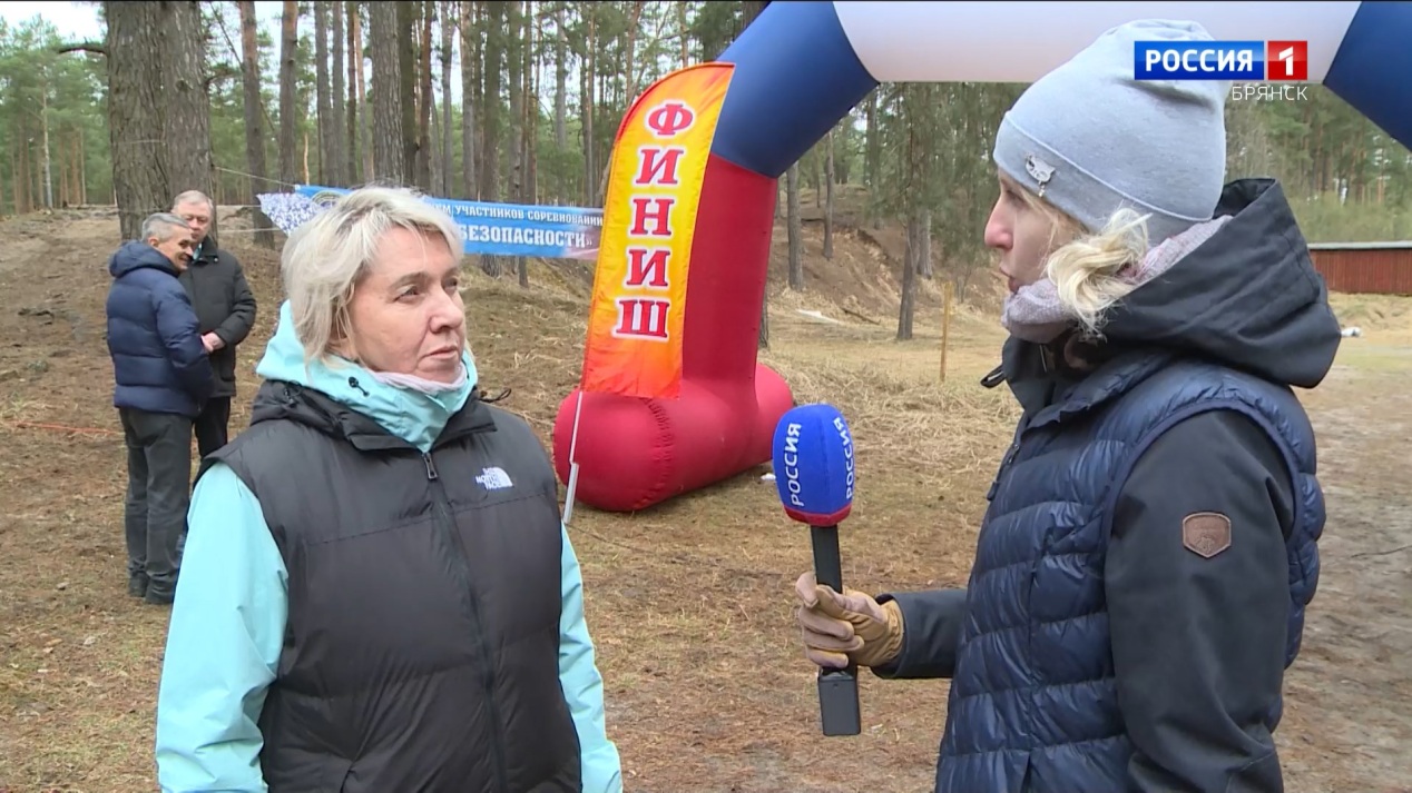 Галина Панина о соревнованиях "Школа Безопасности"