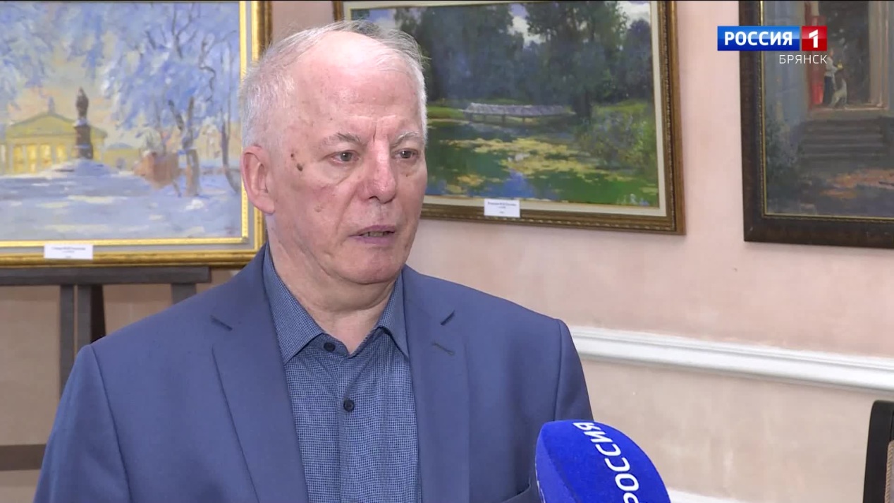 Михаил Решетнёв о персональной выставке "Сердцу милые края"