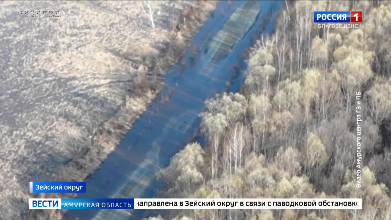 В Ивановке затопило три участка дороги
