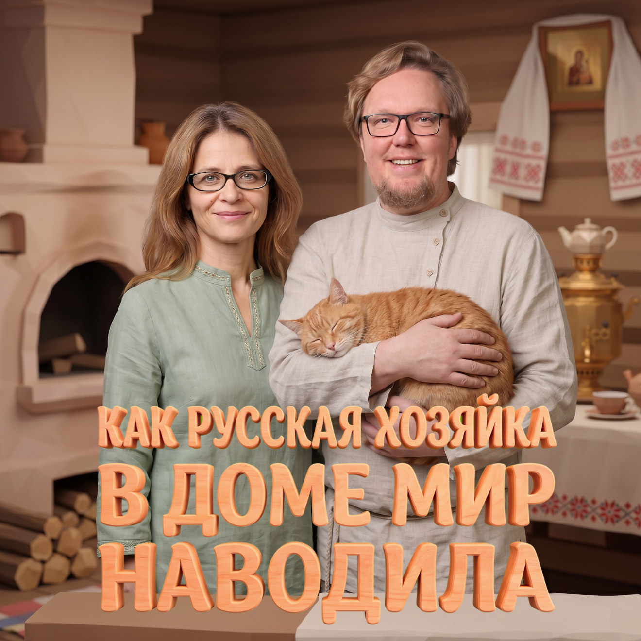 Как русская хозяйка в доме мир наводила