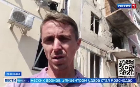 Обломки беспилотников повредили дома в хуторе Ленина