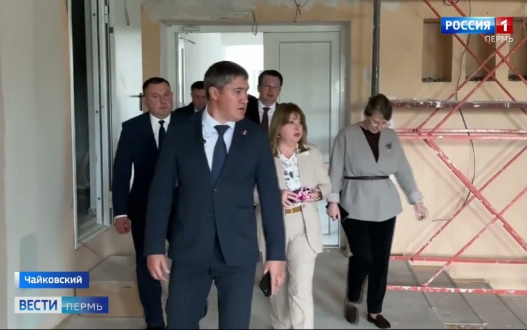 Губернатор совершил рабочий выезд в Чайковский