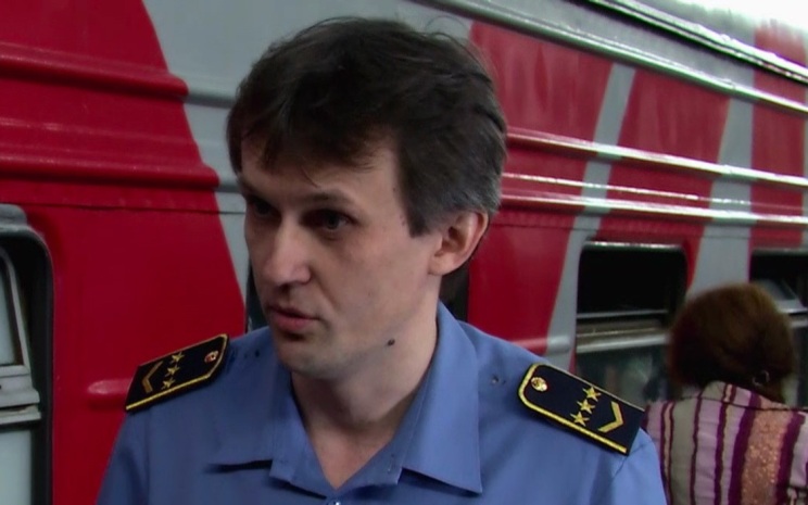 Поезд идет в депо