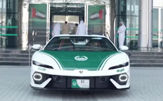 Суперкар Lamborghini Temerario будет патрулировать туристические места Дубая