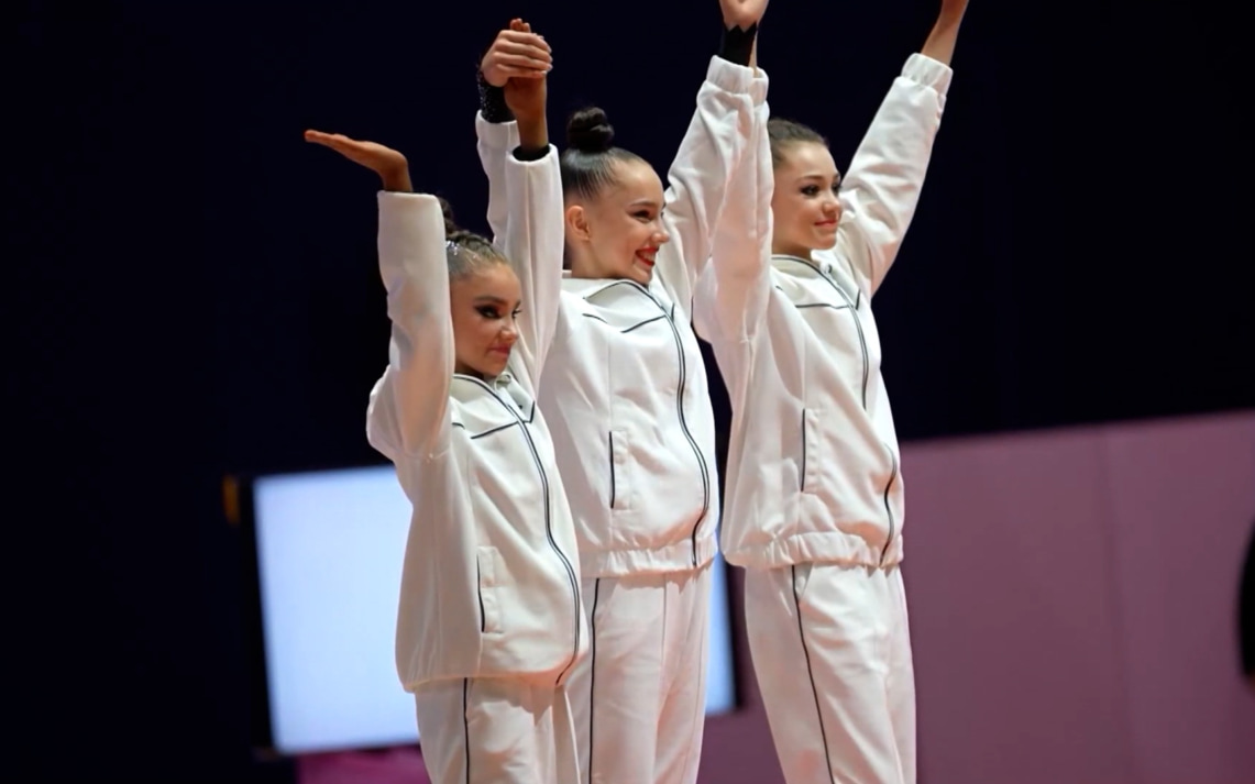 Наши спортсменки триумфально выступили на клубном чемпионате мира по художественной гимнастике AEON Cup 2026