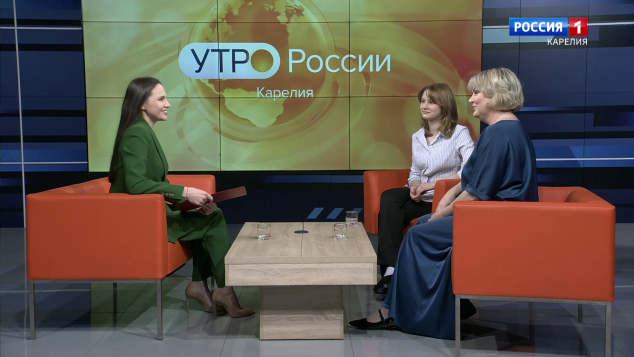 «Утро Карелии». Актриса театра драмы «Творческая мастерская» Наталья Мирошник