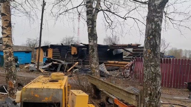 Появилось видео с места гибели трех человек во Владимирской области