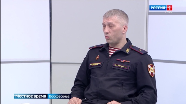 Вести-Интервью. Начальник Управления Росгвардии по Коми Алексей Петренко